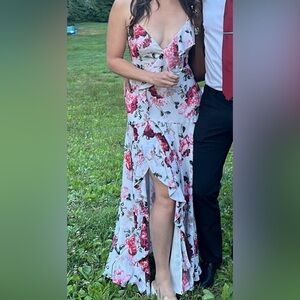 Fame and Partners Floral Maxi Dress